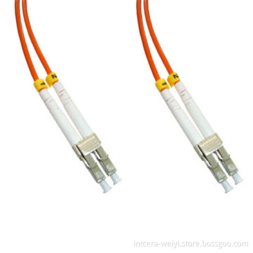 LC/PC Fiber Optic Patch Cord, Multiple Mode with IL<0.2db and RL>60db